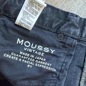 Moussy Vintage Black Washed Jeans